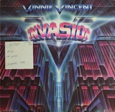 Vinnie Vincent Invasion Vinnie Vincent Invasion Vinyl Record LP VG+/VG+ CHR1529 