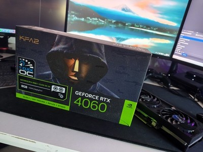 KFA2 GeForce RTX 4060 1-Click OC 2X 8GB GDDR6 PCIe Grafikkarte