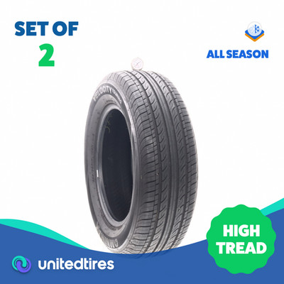 Set of (2) Used 235/65R17 Omnimax Velocity Tourimg 104H - 8.5/32