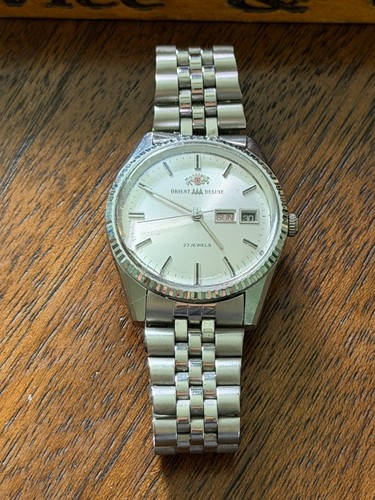 Vintage Orient AAA Deluxe Man’s Automatic Wristwatch
