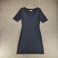 Calvin Klein Knit Dress Womens Small Short Sleeve Pullover