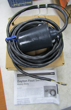 NEW DAYTON HEAVY DUTY FLOAT SWITCH 13 AMP 115/230 VAC 6PNV7A