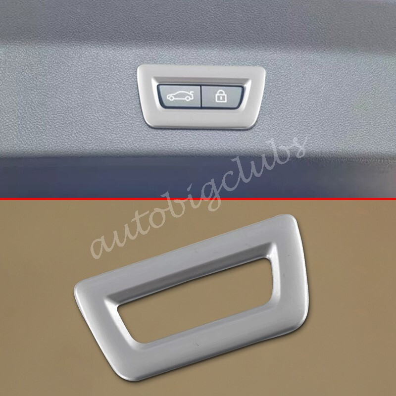 For BMW X3 2022-2023 Matte Chrome Rear Door Switch Cover Trims Accessories