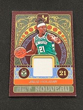2022-23 Panini Court Kings Basketball Jrue Holiday Art Nouveau Game Used #AN-JHM
