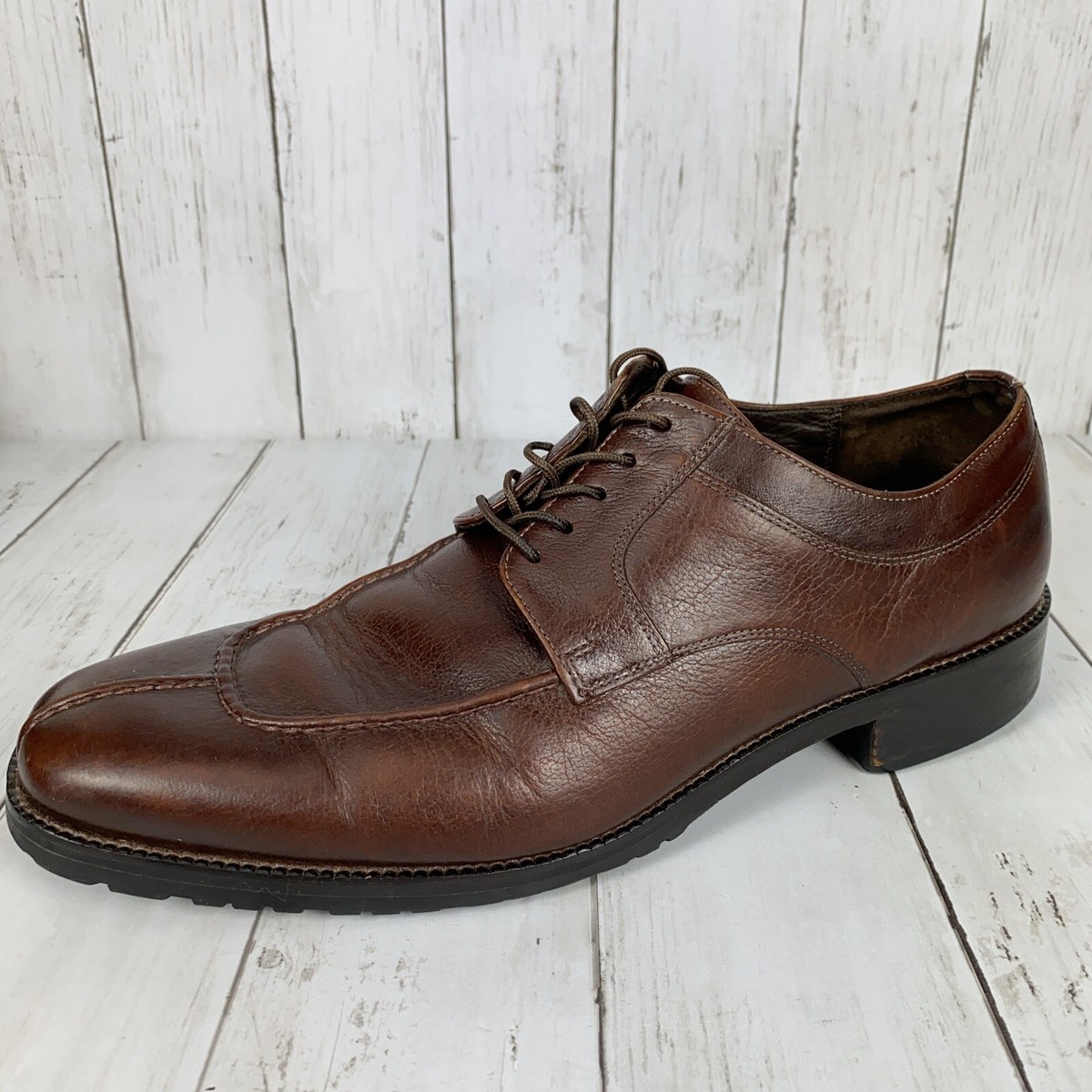 Cole Haan City Dress Shoes Derby Split Toe Brown Vintage C01626 Men’s Size 13 Cole Haan City Dress Shoes Derby Split Toe Brown Vintage  main image 4