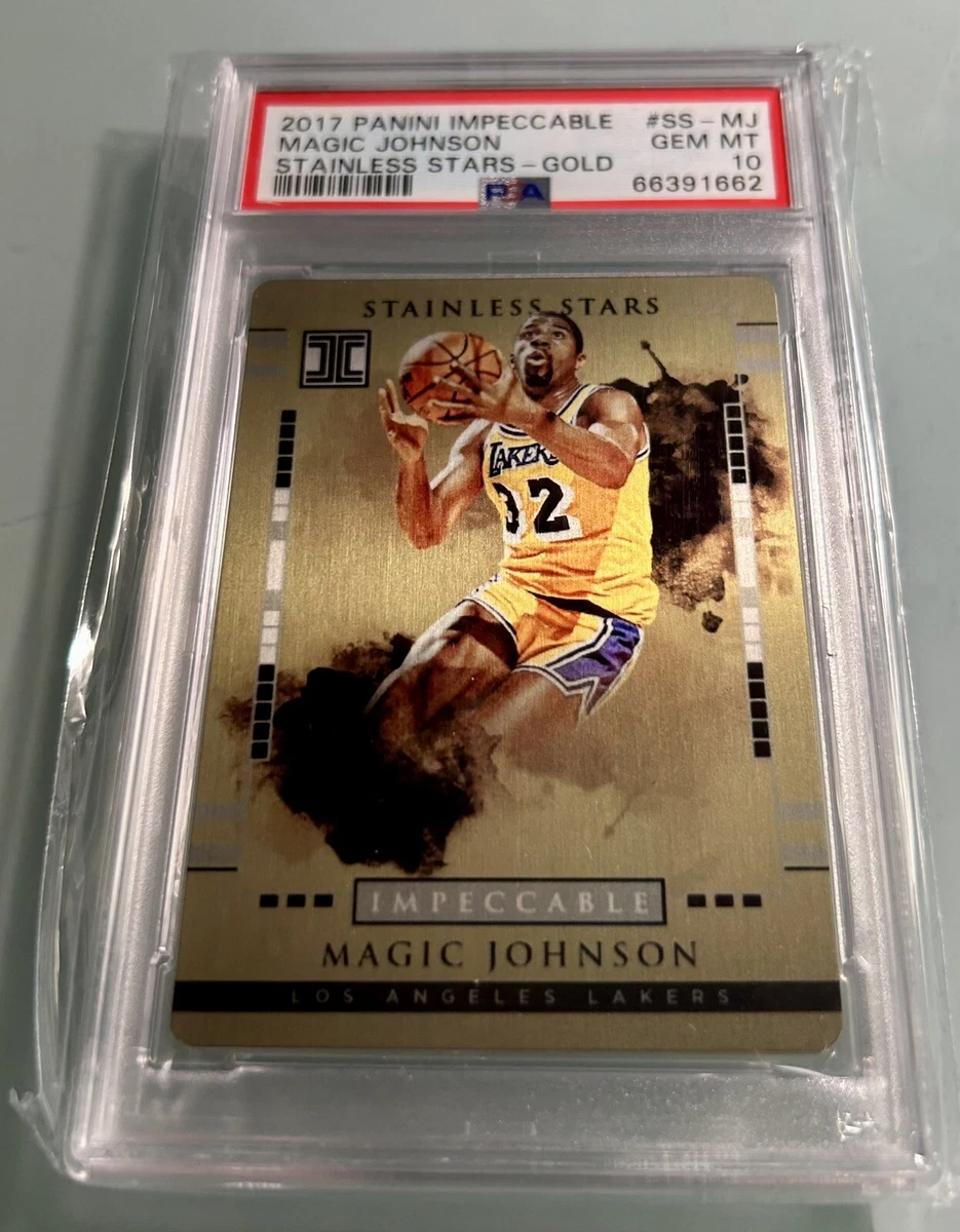 【Magic Johnson】PSA10 Express Lane Gold Magic Johnson】PSA10 Express Lane Gold MAGIC JOHNSON 2019 OPTIC