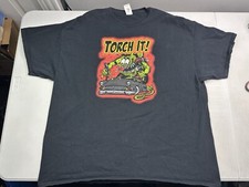 Vintage 2004 ?RAT FINK? by Ed ?Big Daddy? Roth/TORCH IT! Sz XXL 2XL