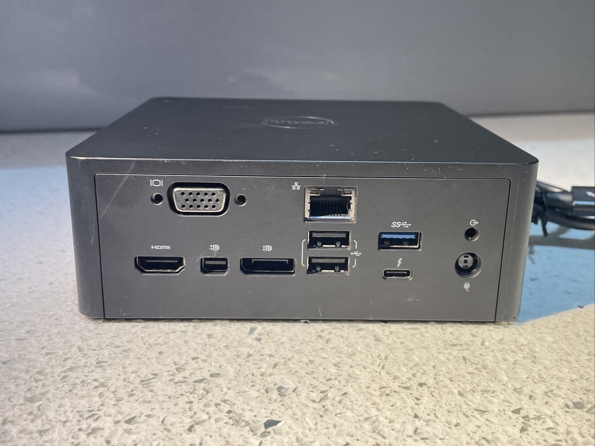 4K Dell K16A USB-C Thunderbolt 3 Docking Station, HDMI, DP, Mini