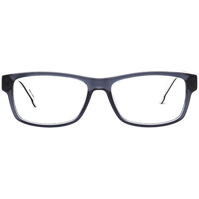 Lacoste Eyeglasses L2707 035 Smokey Gray/Black on White  display picture 3