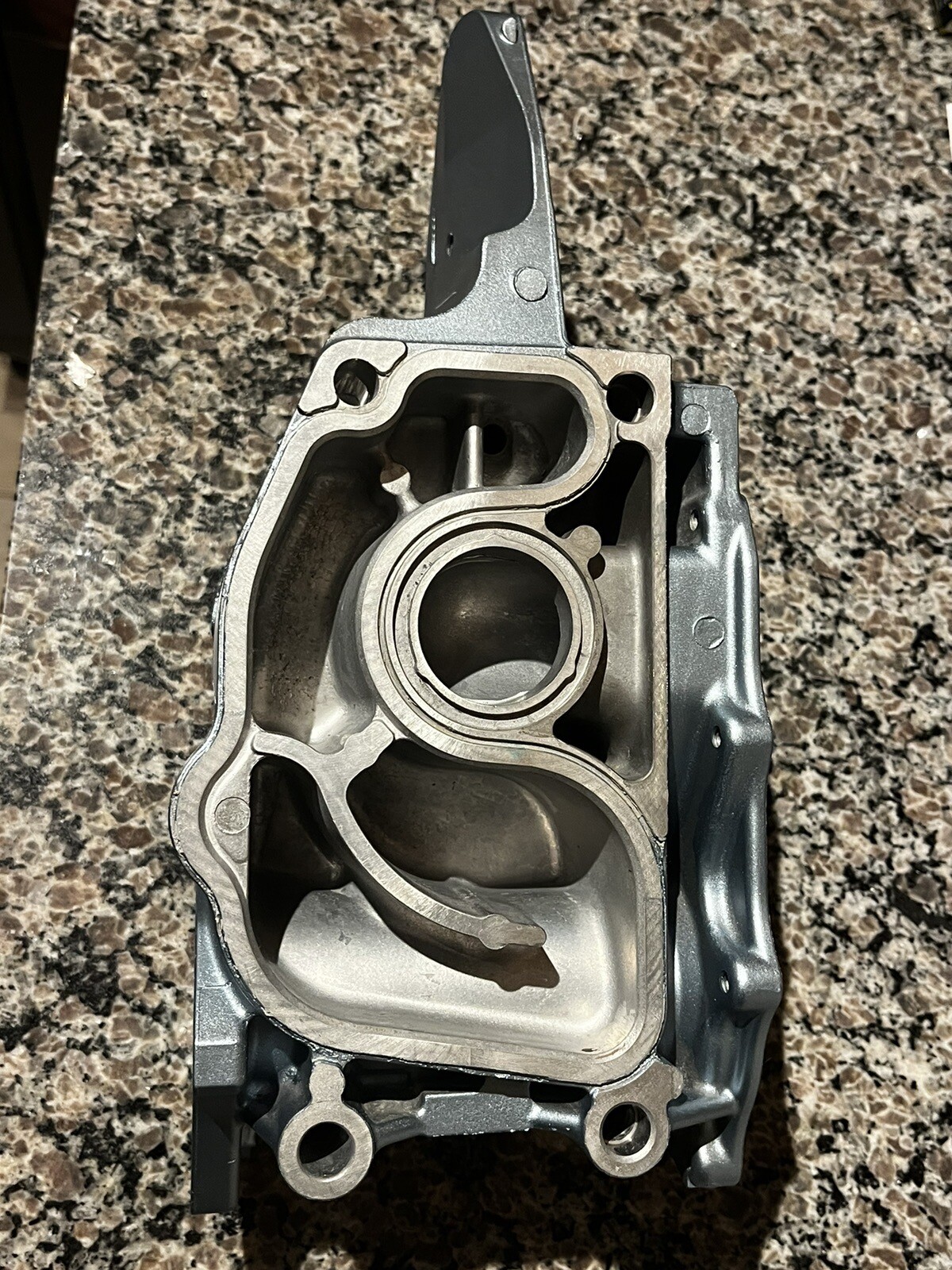 Honda K24a K24a1 K24a2 Water Pump Housing & New PCV Valve Blue