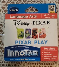 VTech Innotab - Disney Pixar Play - Language Arts - New - Sealed read 