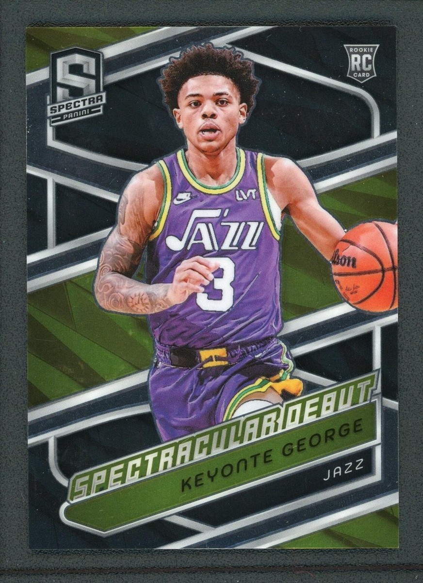 2023-24 KEYONTE GEORGE PANINI SPECTRA ROOKIE RC #182 SPECTRACULAR