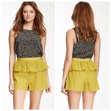 Bcbgeneration Peplum Waist Shorts NEW Size 8 ...
