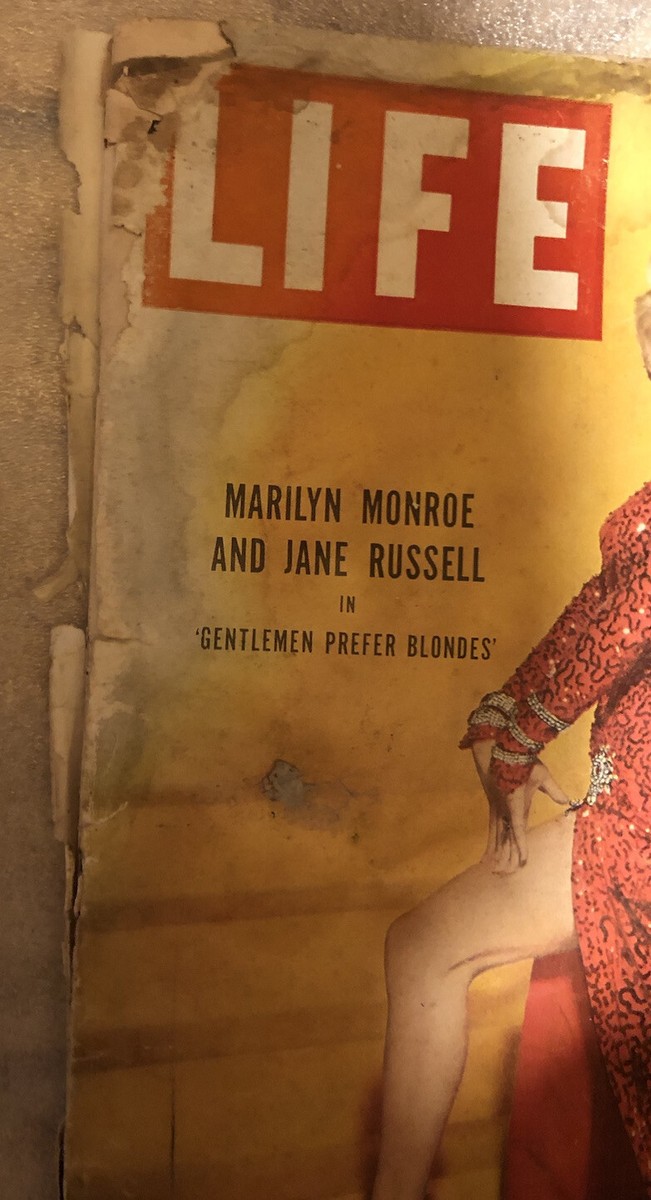 Marilyn Monroe Jane Russell LIFE Magazine May 25 1953 Gentleman