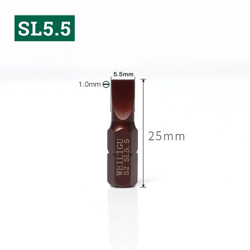 Magnetic Mini Screwdriver Bit Phillips Torx Slotted Hex Security Bits 1/4" Hex - Picture 29 of 45