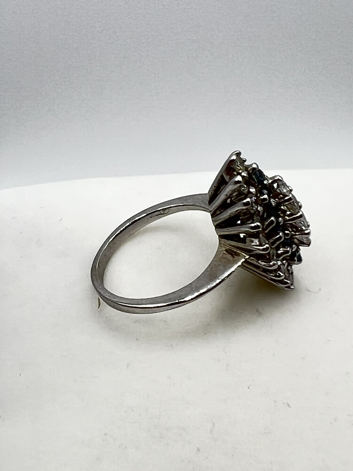 Sapphire and Diamond Ring Pointer - image 5