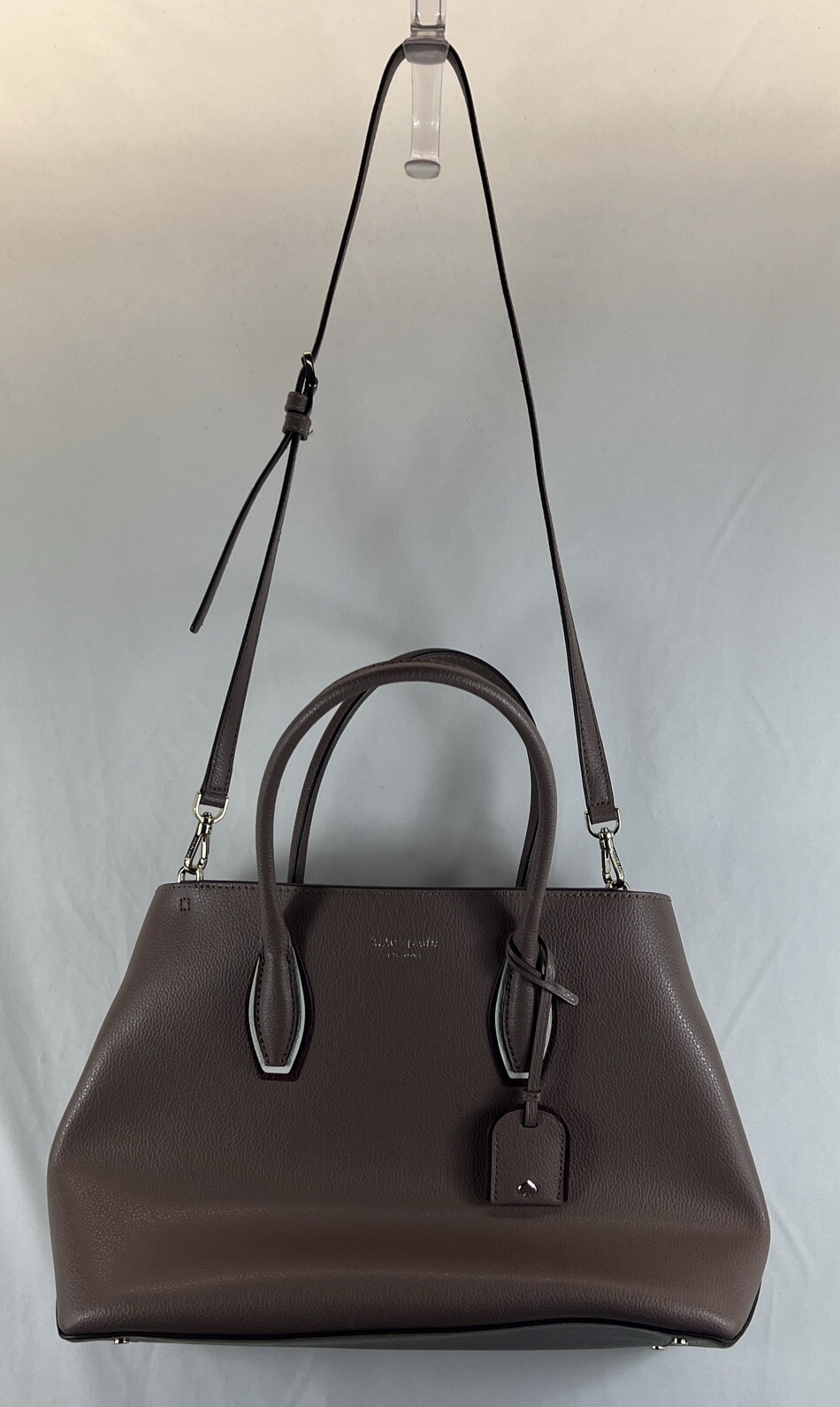 Kate Spade Solid Brown Double & Adjustable Should… - image 1