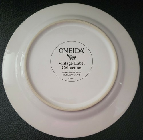 ONEIDA VINTAGE LABEL MOUNTAIN SALAD PLATE 8 1/8" - Picture 2 of 2