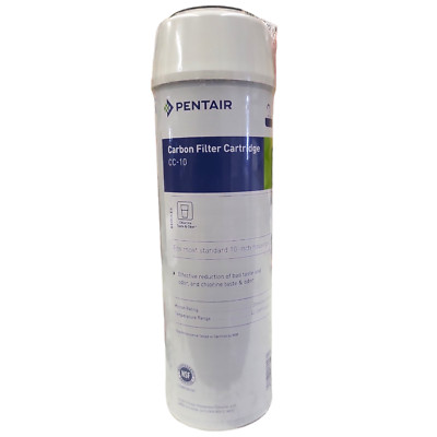 Pentek CC-10 20 Micron Standard 10 Inch Undersink Carbon Water FIlter , VOC's