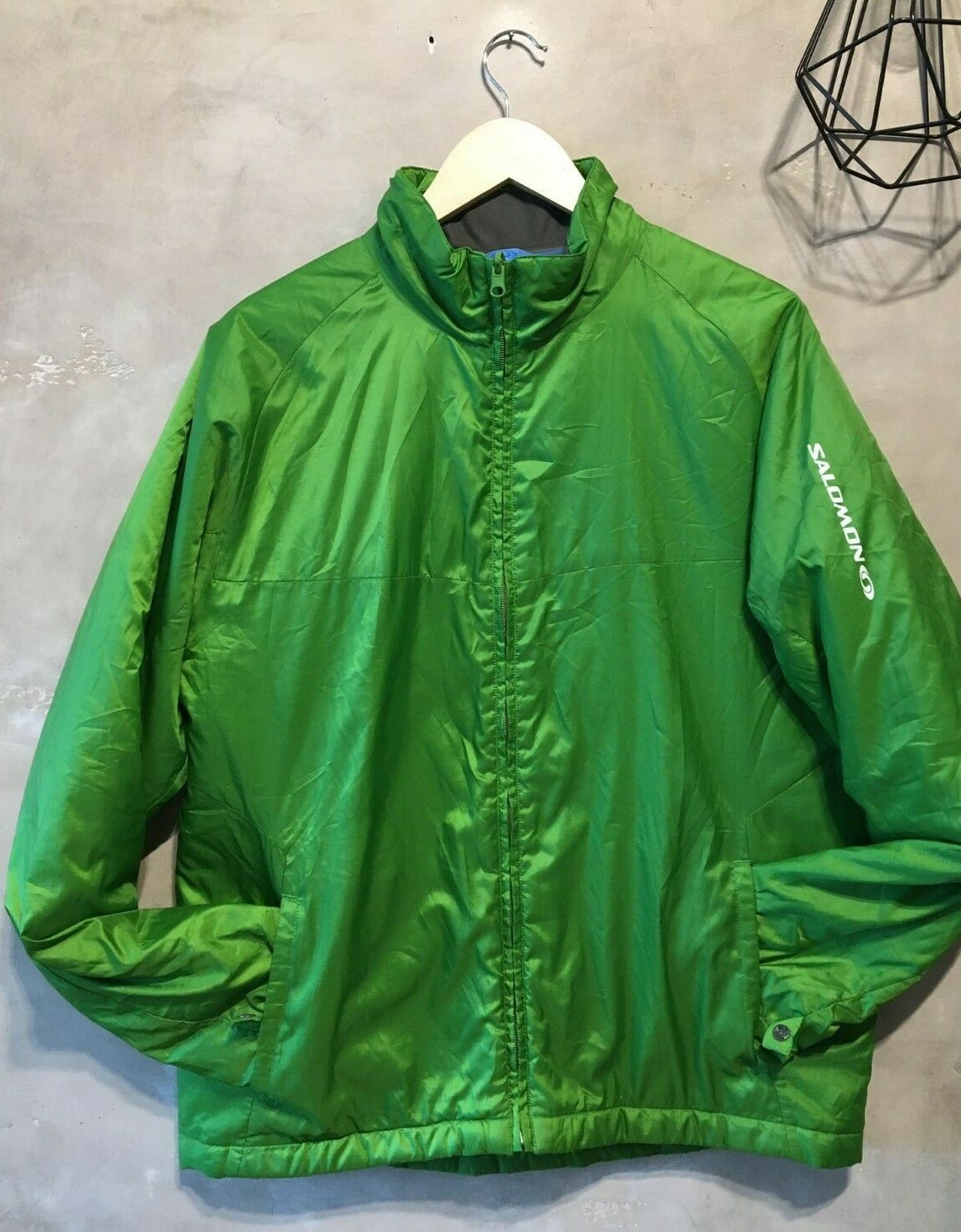 SALOMON Giacca Sci Isolata L Strato Medio Fodera Frangivento Leggero Outdoor