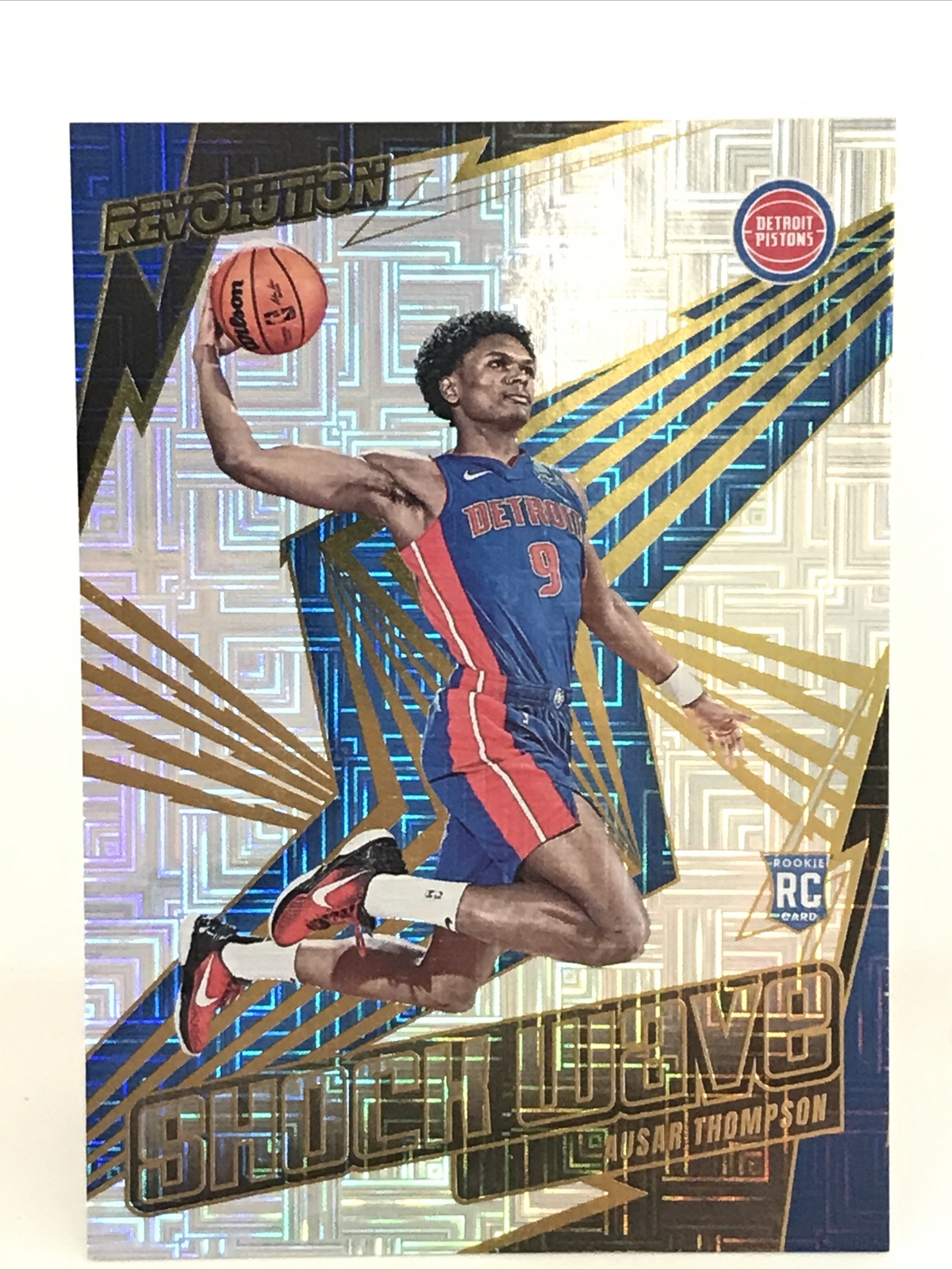 2023-24 REVOLUTION Basketball SHOCKWAVE Ausar Thompson RC #21 LEVELS NR PWE