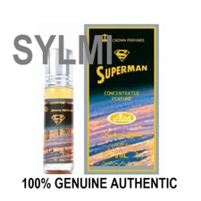 Al Rehab Crown Perfumes SUPERMAN Body Oil Arabian Fragrance NO-ALCOHOL Scent 6ml