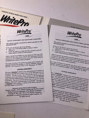 Dischi software WritePro lezioni di scrittura creativa da 1 a 4 per Mac - Foto 3 di 12