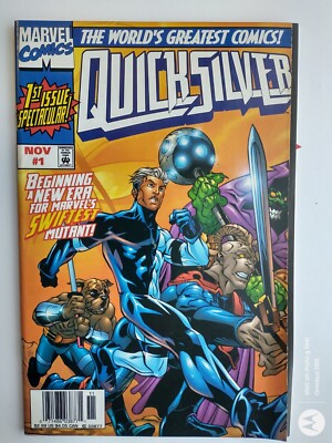 Quicksilver #1 Marvel Comics 1997 November Newsstand Mint! 
