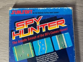 Spy Hunter (NES, 1987) Game & Box - Ex-Rental - Sunsoft