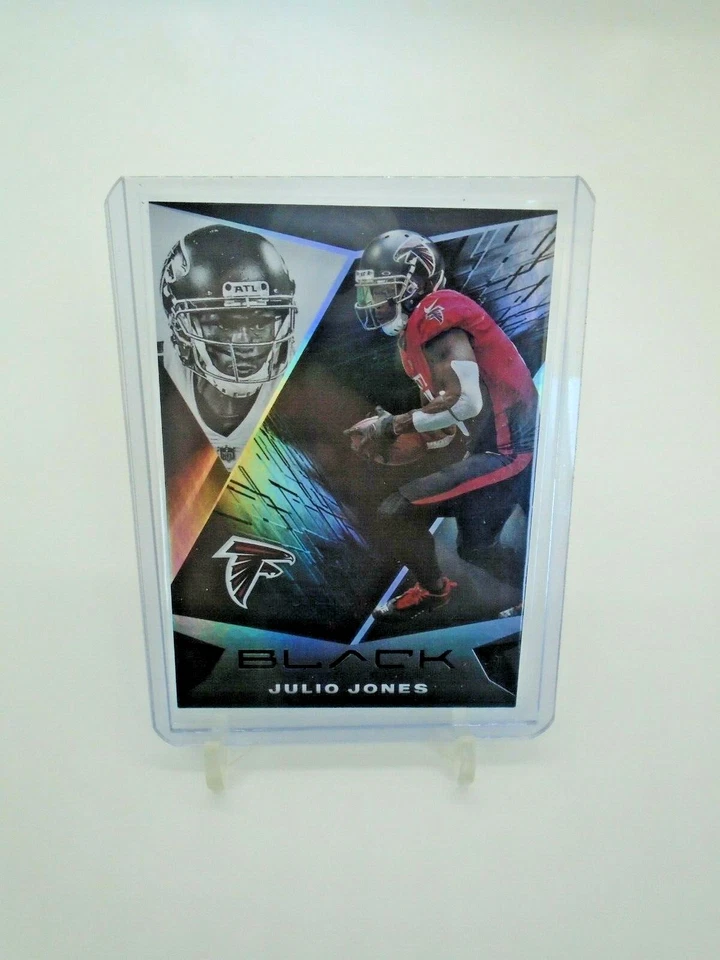 2021 PANINI BLACK JULIO JONES SILVER BASE - Image 2 of 3