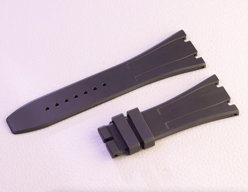 GENUINE AUDEMARS PIGUET ROYAL OAK OFFSHORE Watch Rubber Strap Black 26mm 28mm