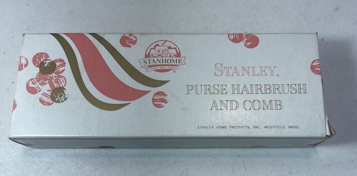 Vintage Stanley Handtasche Haarbürste & Kamm Set mit Box - Bild 2 von 2