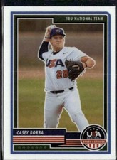 2023 Panini USA Baseball Stars & Stripes #3 Casey Borba