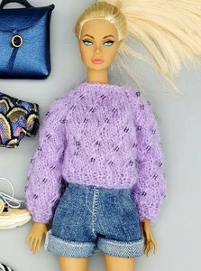 lilac jumper outfit