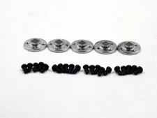 5pcs Metal Servo Arm 25T Disc Metal Horns for MG995 MG996R RC Plane/Drone/Robots