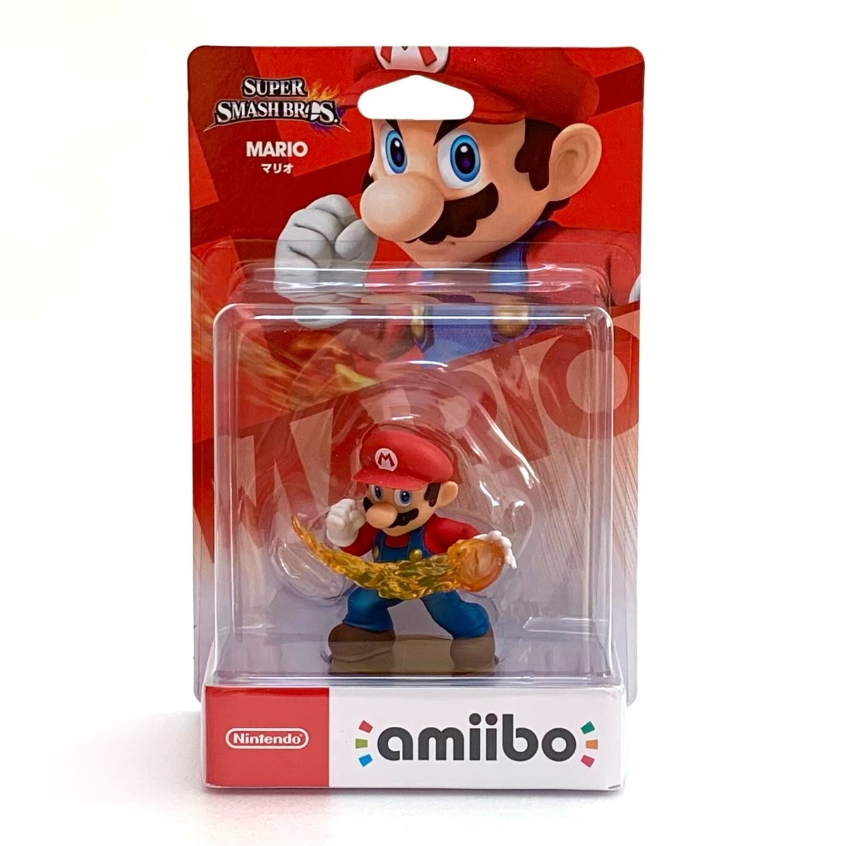 マリオamiibo（裸） Nintendo amiibo Mario Super Smash Bros. Series Character Figure