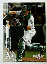 2020 Topps Opening Day Sean Murphy Rookie RC #26 A's Braves