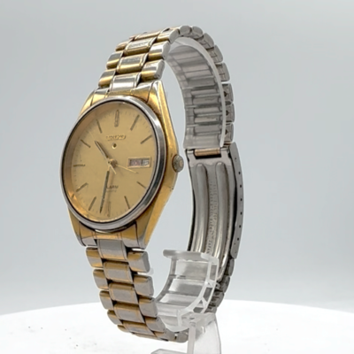 Vintage Seiko 5C23-8009 A4 Alarm Men's Quartz Wristwatch Japan