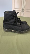 Dr. Martens 1460 Brushed Leather Lace Up Boots, Size US Men 10