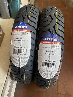OFFERTA Coppia GOMME 42J Mitas Mc12 per VESPA dot24/25