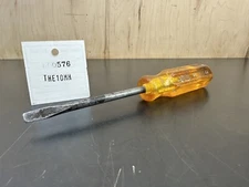 Used Vintage Made In USA Xcelite 1/4” Slotted 4" Screwdriver R144 Round Shank