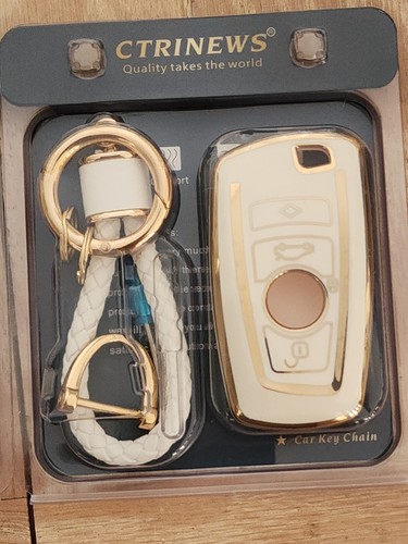 Lot Of 2 BMW KEY 1 2 3 5 7 M SPORT SER F10 F20 F30 COVER REMOTE Case Silvr-gold - Picture 3 of 10