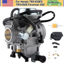 OEM Carburetor For Honda Foreman 450 TRX450ES TRX450S TRX450FE FM 4x4 1998-2004