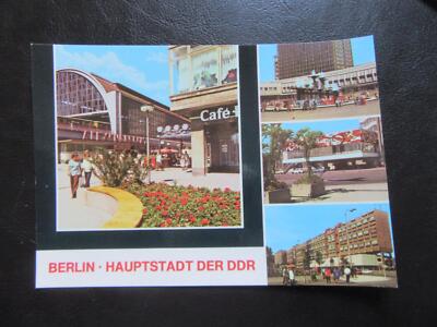 AK Berlin,S-Bahnhof Alex,Pressecafe,Karl Liebknecht Str.,um 1977,ungelaufen