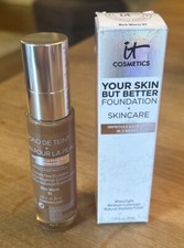 Image of IT Cosmetics Your Skin But Better Foundation and Skincare Rich Warm 51 30ml