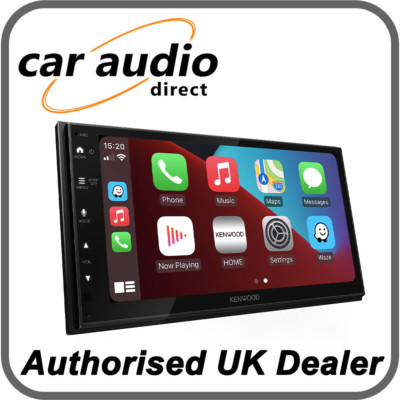 Kenwood DMX5023DABS 6,8'' kabelgebunden CarPlay Android Auto Spiegelung DAB+ Radio Stereo