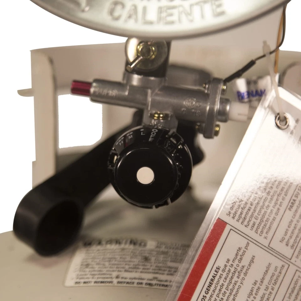 Calentador de tanque World Marketing Dura Heat Propano (LP), plateado, 11,5" Foto 3 de 3