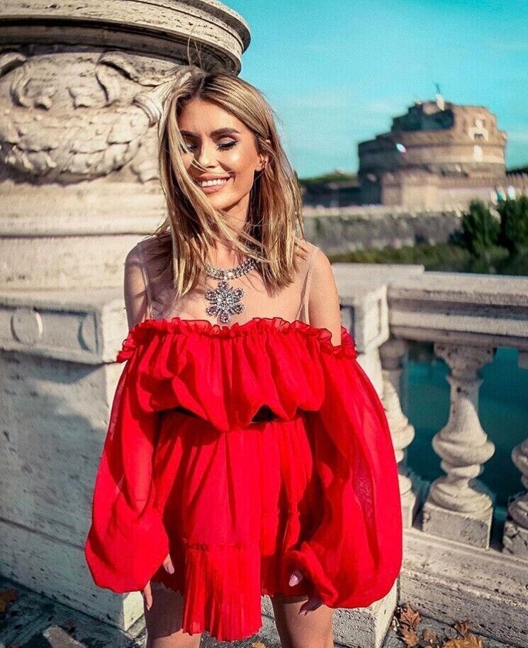 giambattista valli red dress