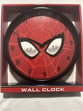🔥Black Amazing Spiderman 10 Inch Wall Clock 🕰️ 🔥