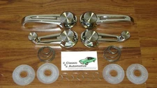 1960-64 Nova Chevelle Malibu Window Crank Door Handle Spring Washer Clip CHROME